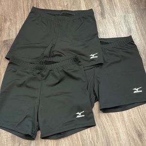 Lot of three Mizuno spandex